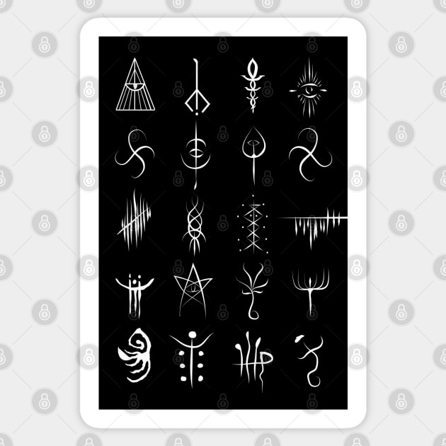 Bloodborne caryll runes Sticker by DigitalCleo
